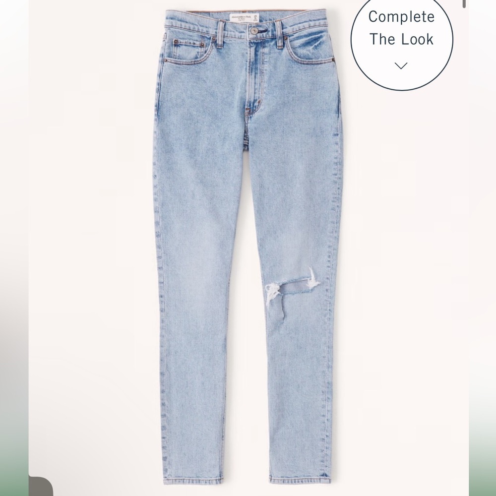 Abercrombie and Fitch high-rise skinny jean